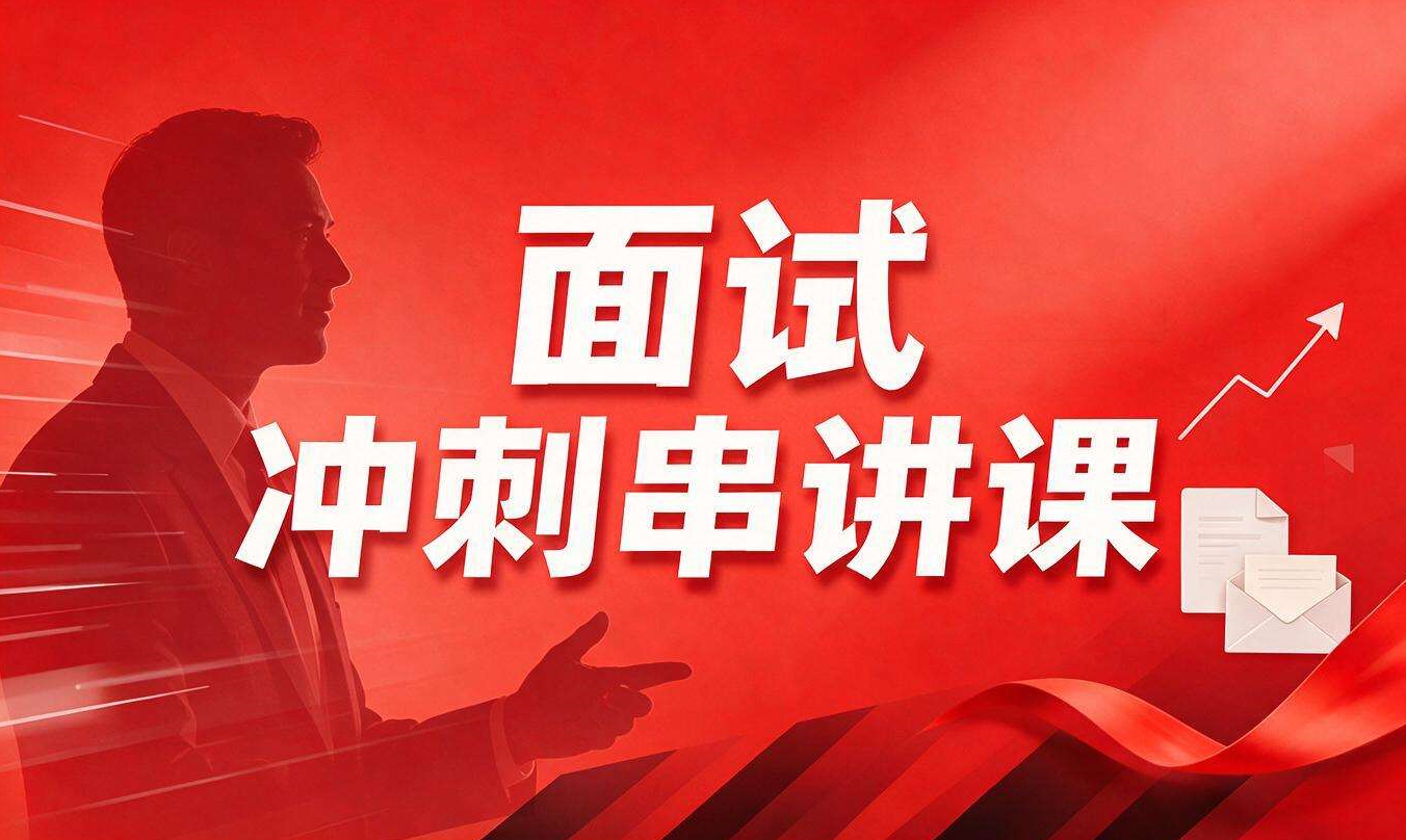 面试-冲刺串讲课